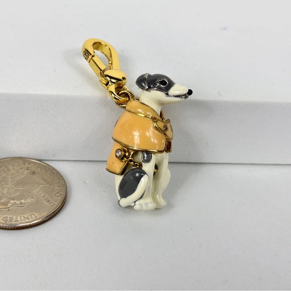 JUICY COUTURE Greyhound Racing Dog Charm Bracelet CHARM firm price - Picture 1 of 6